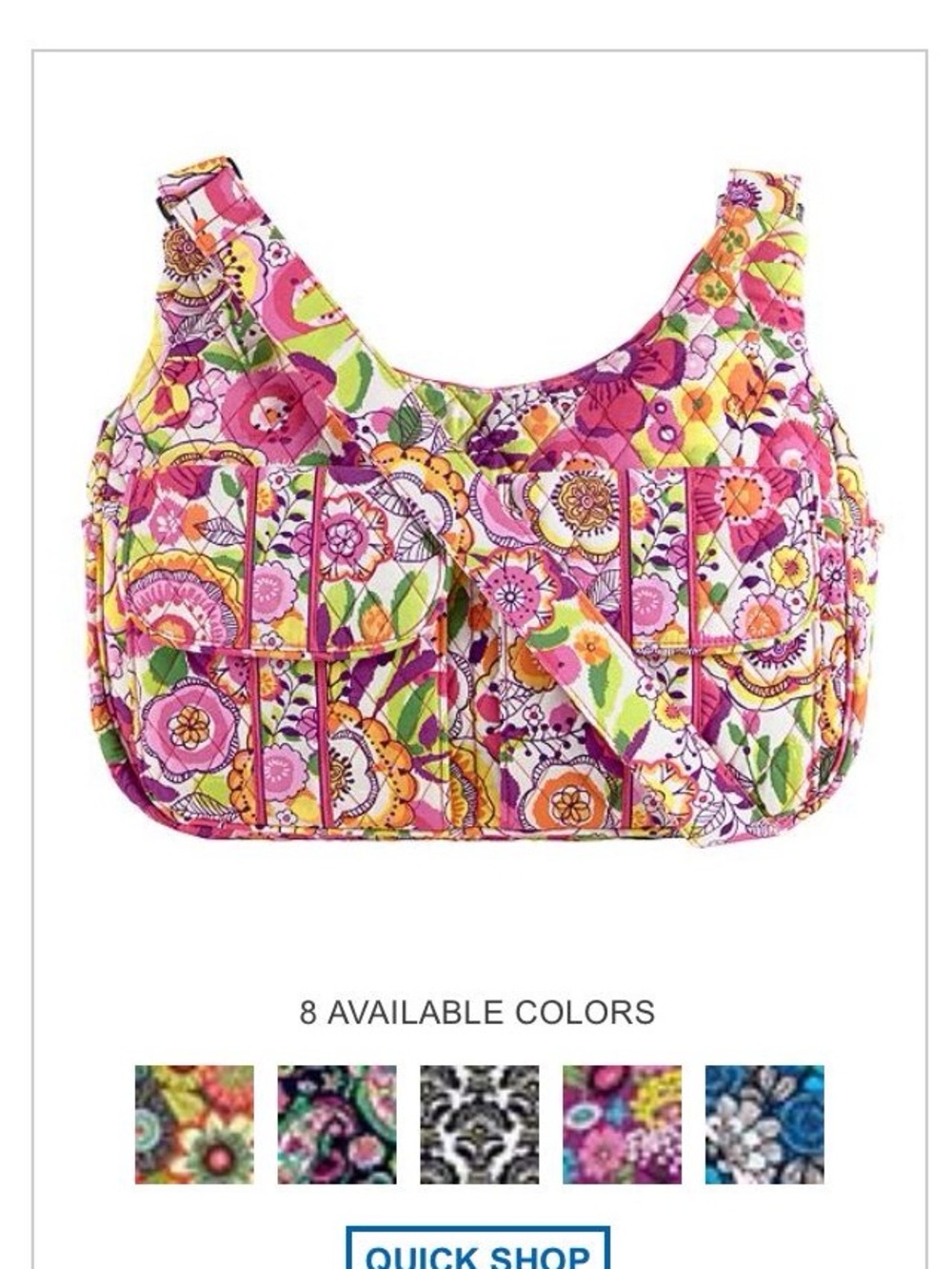 ISO Vera Bradley Clementine Cargo Sling